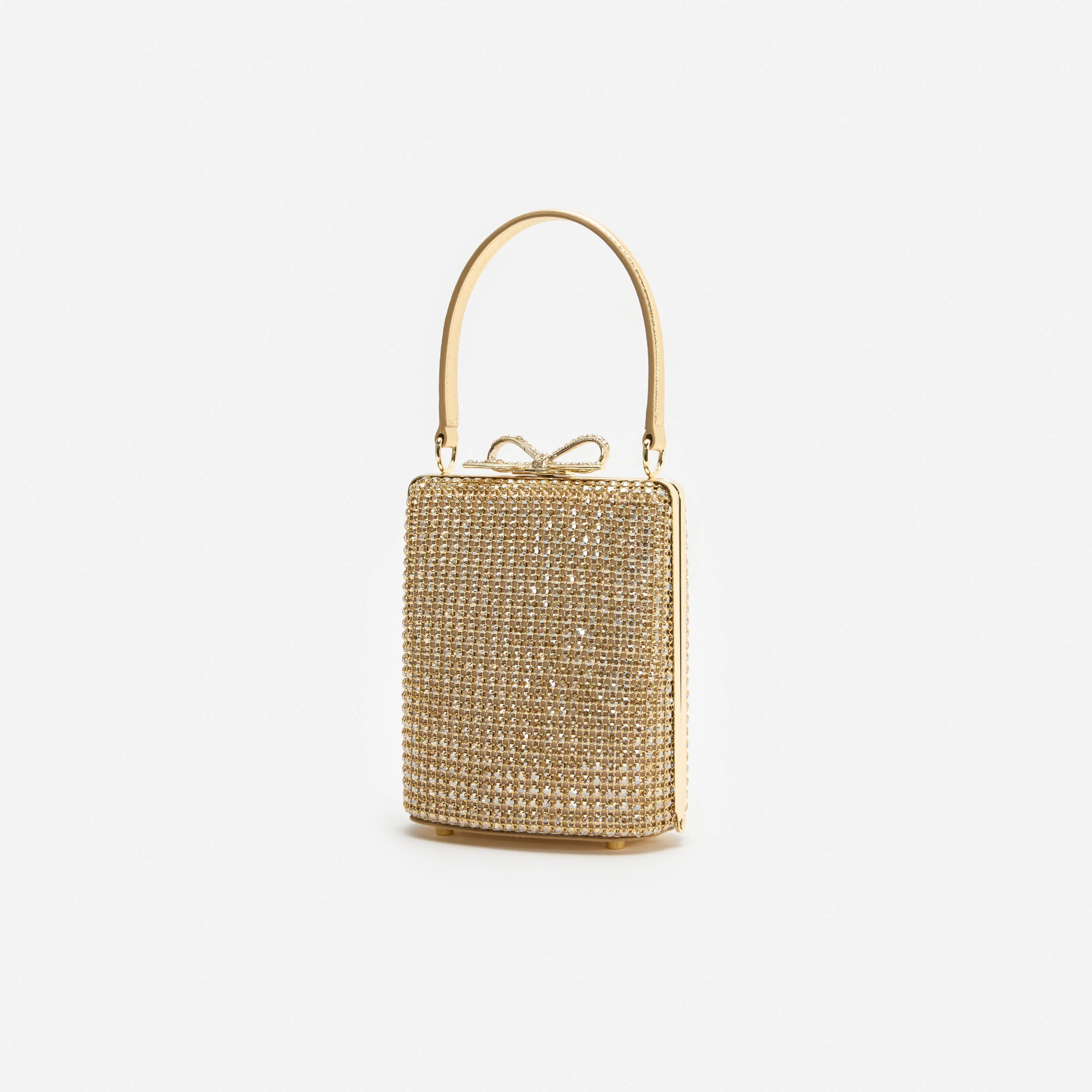 Gold Crystal Mini Bag