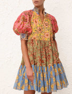 Junie Lantern Mini Dress