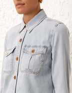 August Denim Body Shirt