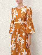 Acadian High Neck Dress