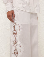 Halliday Lace Flower Pant