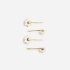 Pearl Flower Hairclips