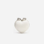 Pearl Heart Clutch Bag