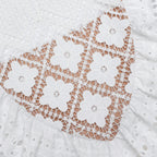 White Crochet Lace Crop Top