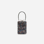 Multi Crystal Chainmail Micro Bag