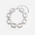 Silver Crystal Necklace