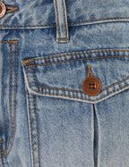 Denim Mini Short