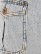 August Denim Mini Short