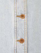 August A Line Denim Skirt
