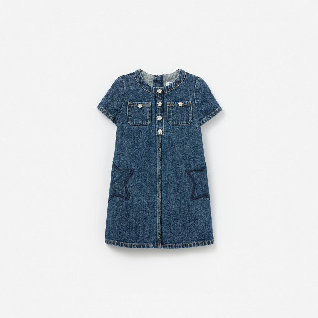Star Denim Dress