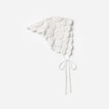 White Crochet Bandana