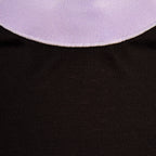 Brown Viscose Knit Short Sleeve Top
