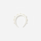 Pearl Flower Satin Head Band