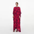 Pink Floral Kaftan