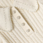 Cream Alpaca Knit Dress