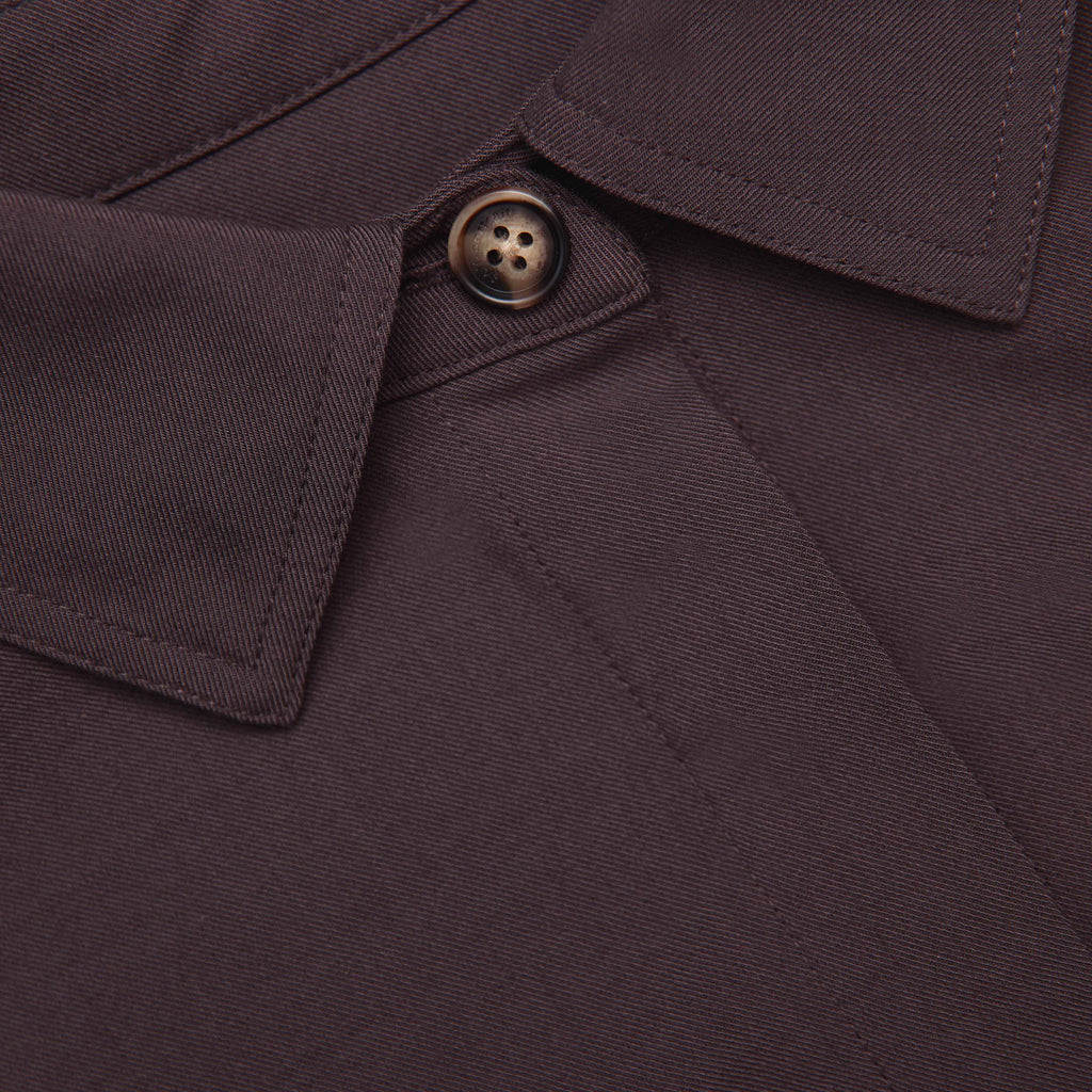 Brown Twill Jumpsuit
