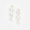 Pearl Petal Tiered Earrings