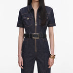 Indigo Denim Jumpsuit