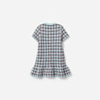 Textured Stripe Knit Dress