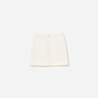 Cream Boucle Skirt