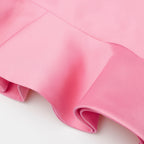 Pink Taffeta Mini Dress