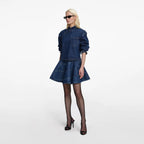 Denim Asymmetric Shirt