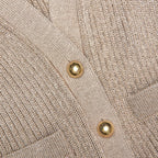 Gold Lurex Peplum Knit Mini Dress