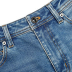 Mid Blue Flared Jeans