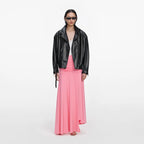 Black Faux Leather Biker Jacket