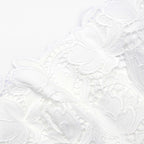 White Lace Peplum Top