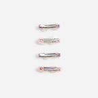 Multi Velvet Pearl Bow Hairclips