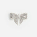 Crystal Embellished Bow Hairclip