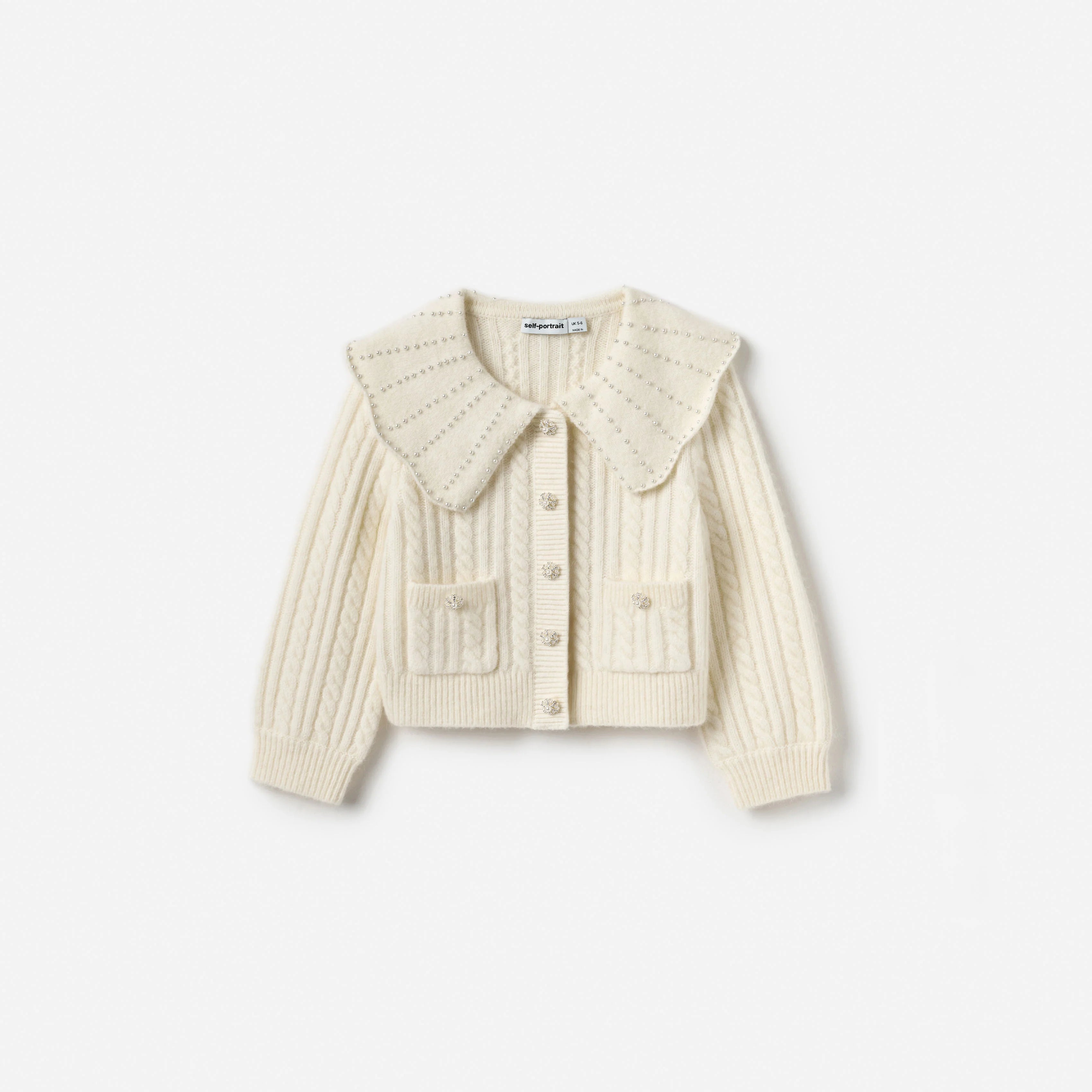 Cream Alpaca Cardigan