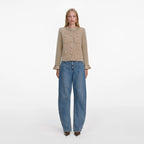 Gold Crystal Trim Cardigan
