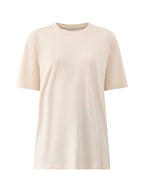 Leighton Boyfriend Tee Beige