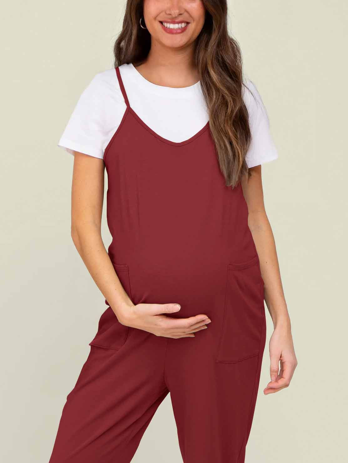 Oversized Jumpsuit - Maternity & Postpartum---Click to buy and get an additional 50% off
