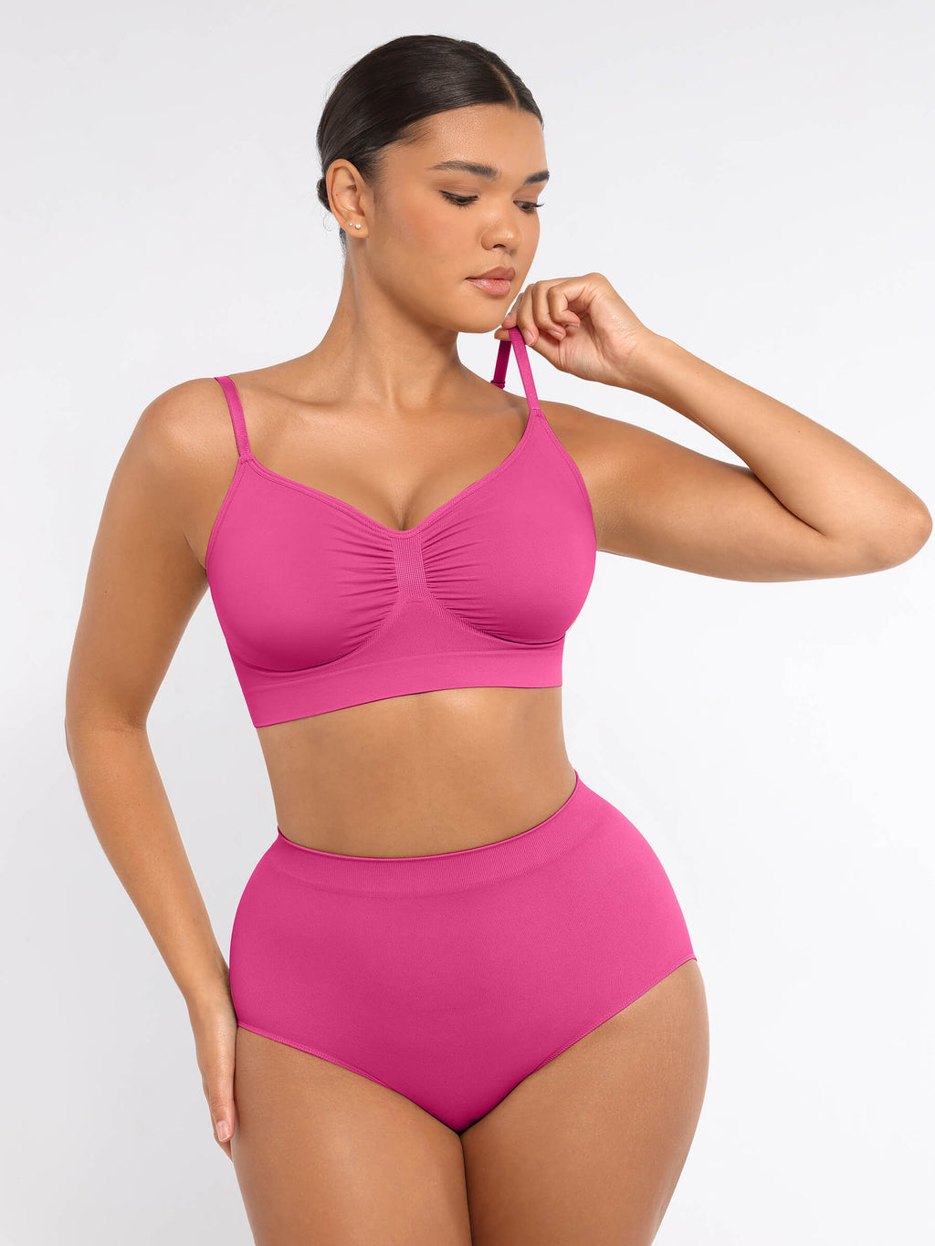 Pocketsh 3-Pack Smooth Seamless Wireless Bra Bundle
