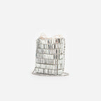 Silver Crystal Mini Bag