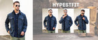 🔥Men's Flannel Lined Shacket Jacket