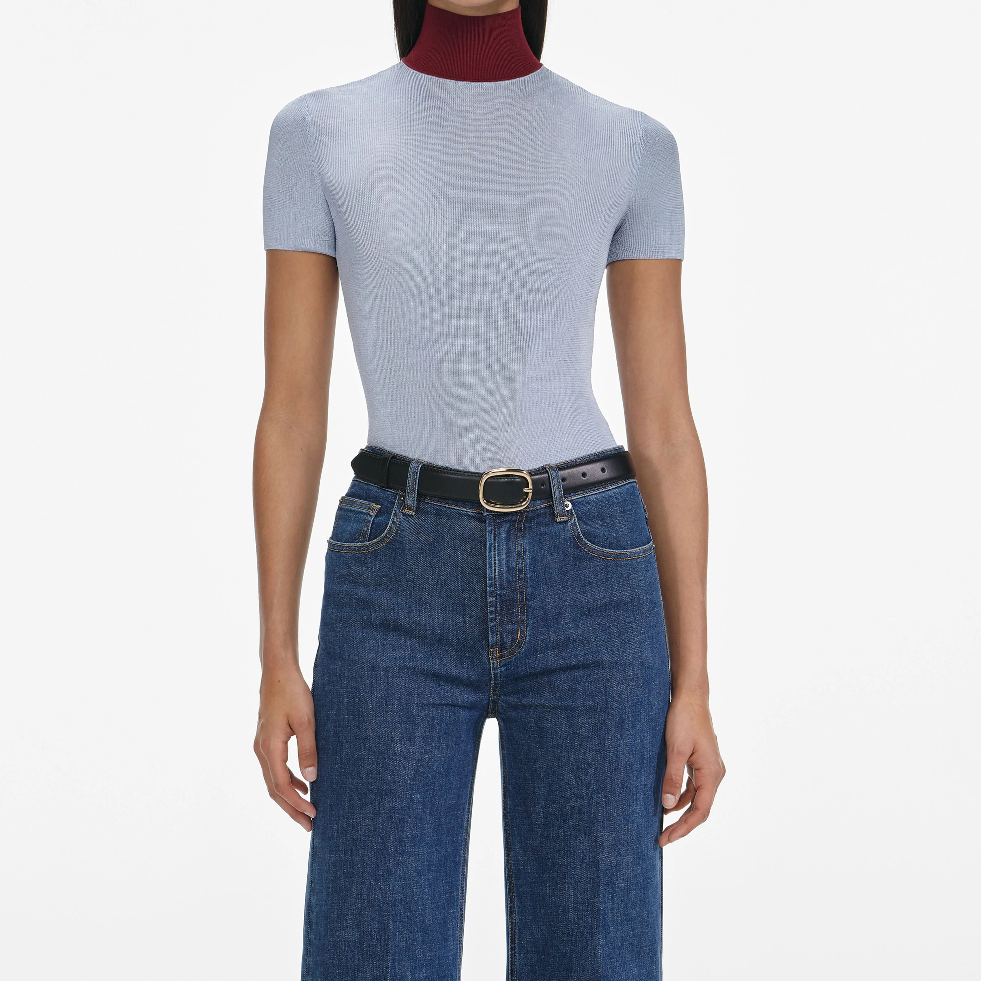 Blue Flared Jeans