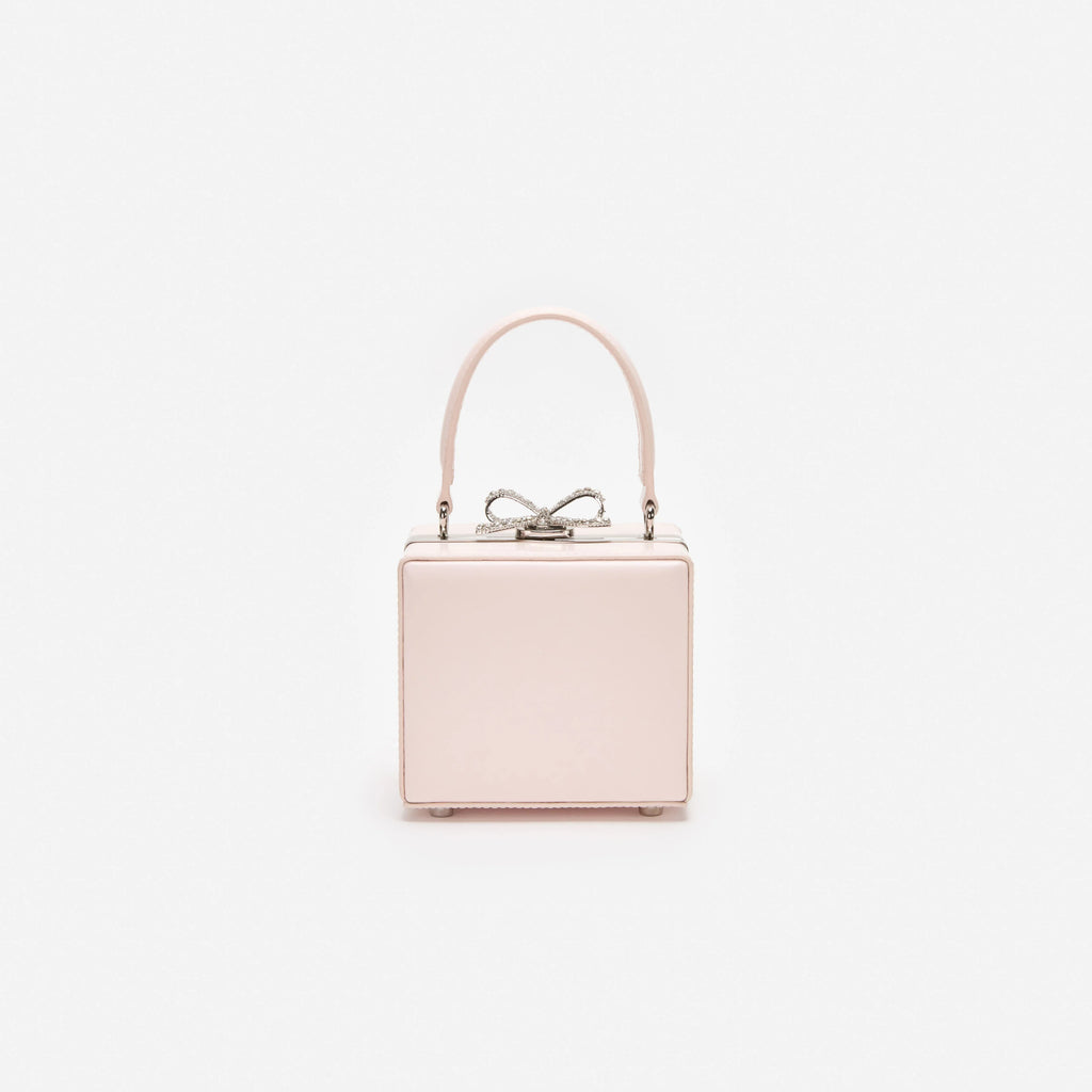 Pink Leather Micro Bag