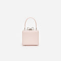 Pink Leather Micro Bag