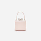 Pink Leather Micro Bag
