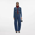 Crystal Trim Denim Jacket