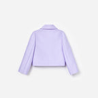 Lilac Taffeta Sequin Embellished Jacket