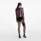 Floral Sequin Jacket