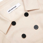 Beige Twill Jumpsuit