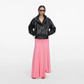 Black Faux Leather Biker Jacket