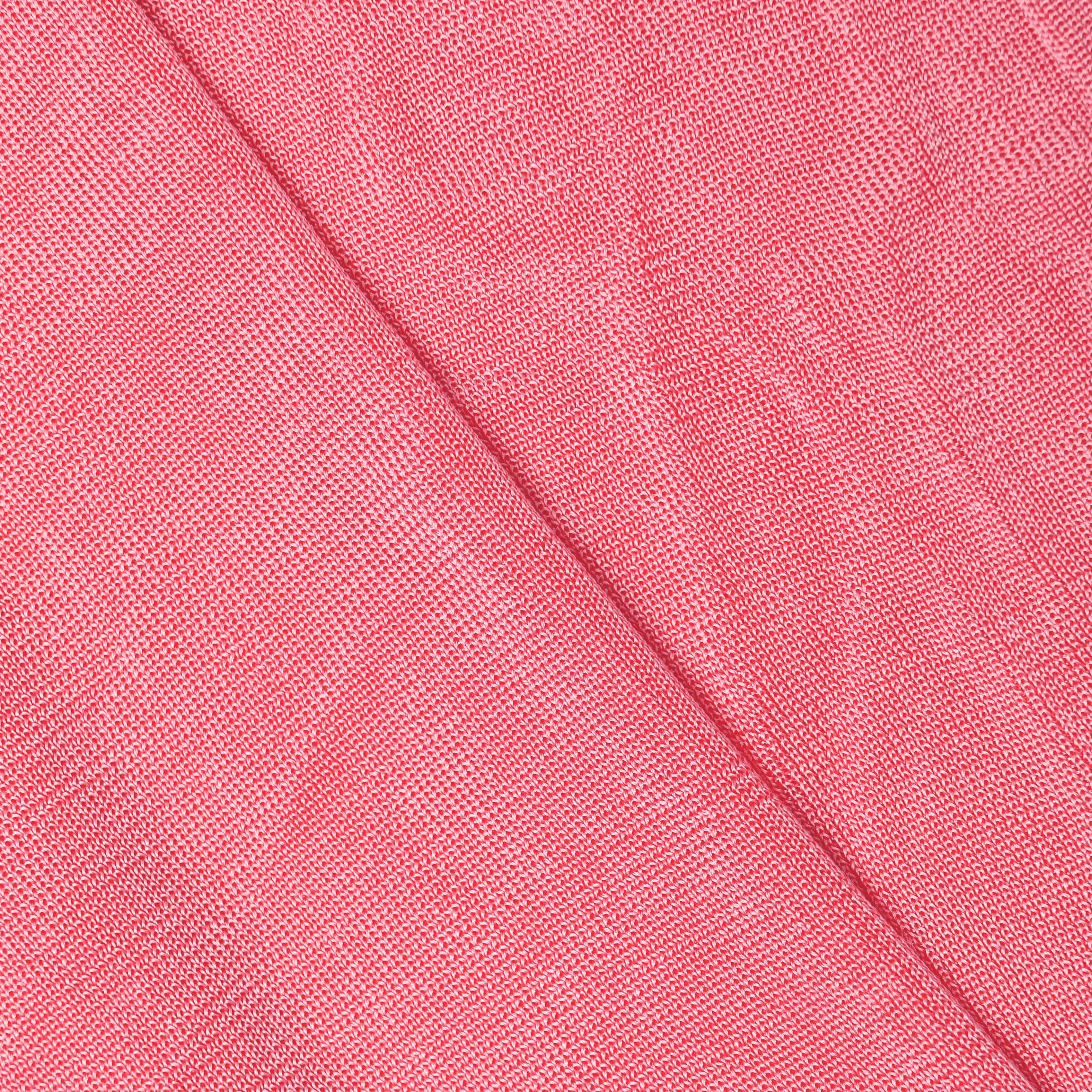 Pink Viscose Knit One Shoulder Maxi Dress