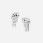 Multi Crystal Dangle Earrings